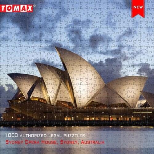 1000 Pieces of Australian Architectural Landscape Puzzle Creative Modern Home Hanging Painting Childrens School Supplies Gifts