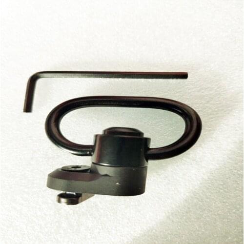 Tactical M-lok QD Sling Mount Sling Swivel 1.25 Inch Adapter Attachment For M lok Rail Button Quick Detach Release Hunting Mount