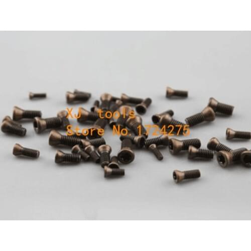 50PCS/lot M2*6 M2.5*6 M2.5*8 M3*8 M3*10 M3*12 M3.5*8 M3.5*10 M3.5*12 M4*10 M4.5*12 M5*10 CNC lathe tool spare screws Torx screws