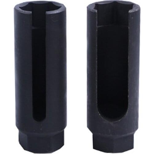 Universal 7/8'' 22mm Oxygen Sensor Socket Remover Tool 3/8'' Black Square Drive Professional Remover Hand Tool Car Accessories