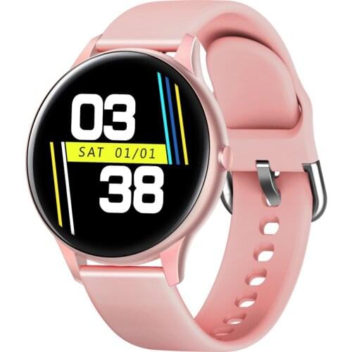 K21 Smart Watch Thermometer Waterproof Blood Pressure Alarm Clock Fitness Tracker 8 Sport Modes Women Bracelet Message Reminder