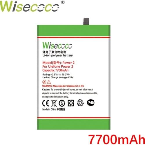 Wisecoco Ulefone Power 2 Phone Batteries