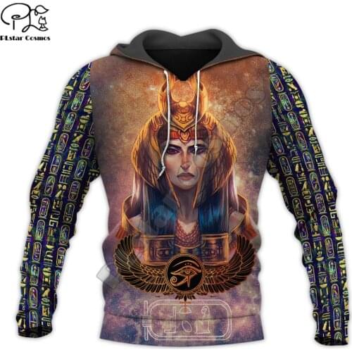 PLstar Cosmos Horus God Eye of Egypt Pharaoh Anubis Ancient Egypt Funny 3DPrint Zipper/Hoodies/Sweatshirt/Jacket/Men/Women B-13