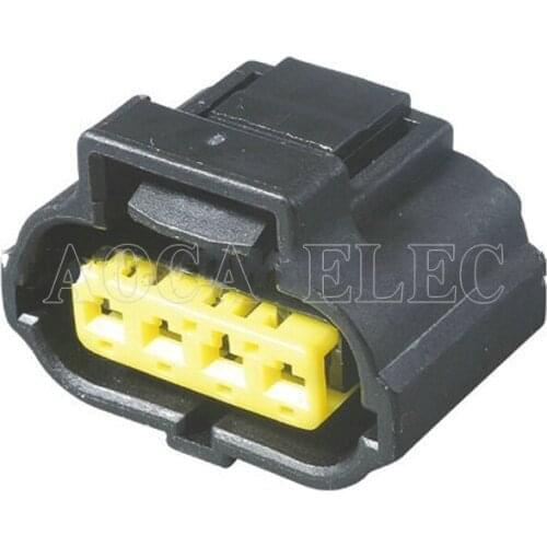 100SET DJ70417Y-1.8-21 male Connector Terminal plug connectors jacket auto Plug socket 4 way female Connector Fuse box