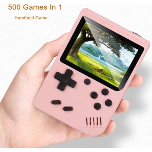 500 Games IN 1 Handheld Game Player Portable Mini TV Retro Game Console 3.0 Inch Pocket Game Console Accessories