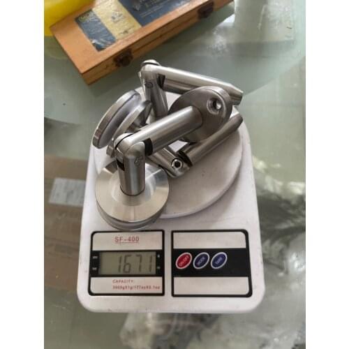 Freeshipping 304# Stainless Steel Cable Wire Rope Press and Latch Cable Tensioner Glass Door Canopy KIt-4 Point Fixing