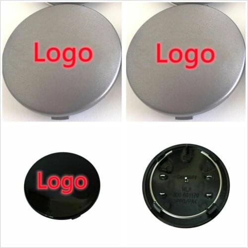 New 4 Pcs Chrome Wheel Center Cap For A6 C5 8D0601170 8D0 601 170 68mm