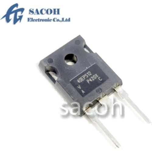 Free Shipping 10Pcs 40EPS16PBF 40EPS16 TO-247 40A 1600V Fast Soft Recovery Rectifier Diode
