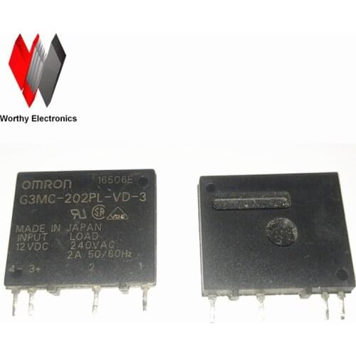 Wholesale 10pcs/lot relay G3MC-202PL-VD-3 12VDC