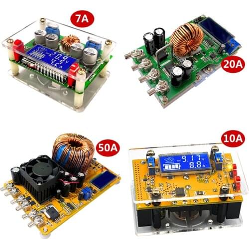 DC DC 60V adjustable step-down voltage stabilized digital control power supply module, voltage and current meter dual display