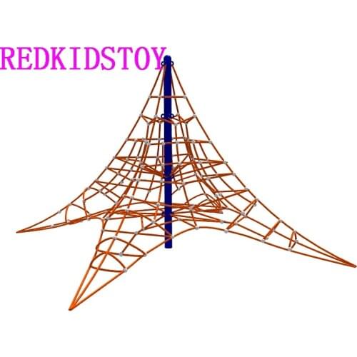 Net Rope Climbing Top Quality Steel Strips Inside Net Climbing Facility Best Price Physical Playground HZ14-133G