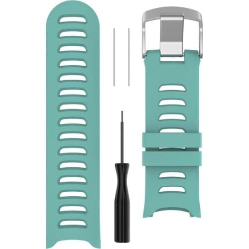 Silicone Replacement Wrist Strap Watch Band for garmin forerunner 610 Watch with Tools