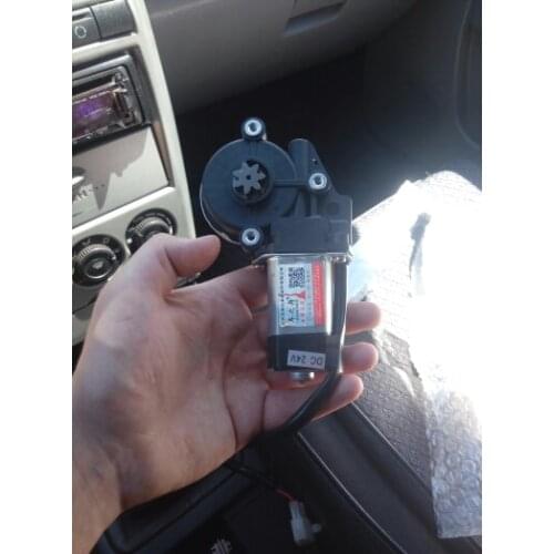 AZGIANT 12V/24V Electric Car Window Lifter Motor Power Windows Motor Regulator Left/ Right 3 Hole 7 Gear/teeth Torx Pinion