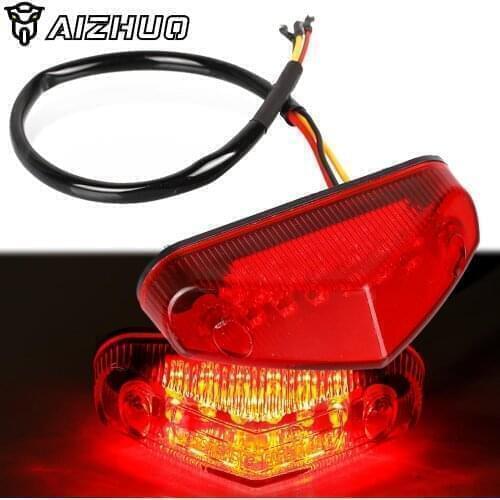 Motorcycle Turn Signal Light FOR WR CRF SX EXC KXF TC FC TE FE 125 150 200 250 300 350 450 500 Rear Fender Taillight Dirt Bike