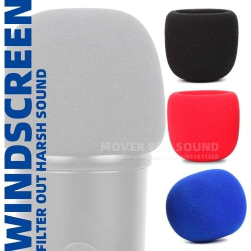 Replacement Windshield Microphone Sponge Mike Windproof Foam For FIFINE K690 K 690 USB Recording Mic Anti Pop Filter Windscreen