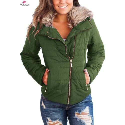 Женские куртки-пуховики VOLALO China At AliExpress