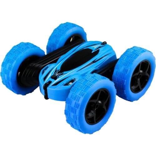 360° Rotary Flip RC Stunt Car Flashing Light LED Remote Control Kids Toys