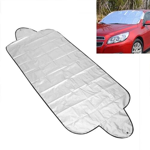 Anti Snow Frost Ice Shield Car Windscreen Cover Auto Sun Cover Dust Protector Universal 150*70cm Car Windshield Shade