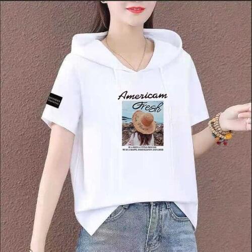 Autumn 2020 New Harajuku Style Casual Loose Hole Long-sleeved Mid-length T-shirt Womens Top