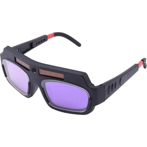 1pc Solar Powered Auto Darkening Welding Mask Helmet Goggles Welder Glasses Arc Anti-shock Lens For Eye Protection