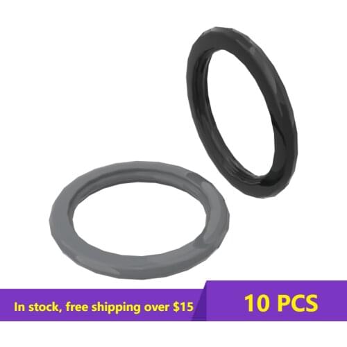 10PCS MOC Bricks 2815 high-tech Wedge Belt Wheel Tire For Building Blocks Parts City Classic Brand Kids DIY Educational Toys