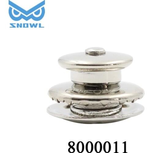 10 Pc OWOZ Snap Fastener Upper Part Chrome Plated Brass Boat RV Canvas 8000012