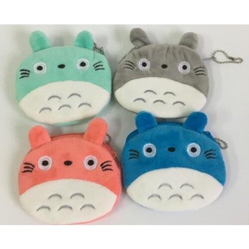 4Colors, Super Kawaii Totoro Plush TOY DOLL , Gift key chain plush bag doll toys