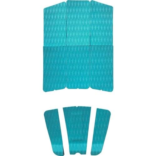 Dog Paddle Board Traction Pad 9pcs Non Slip Premium Adhesive EVA Foam Mats for Grip Customied for SUP Surfboard Stand Up Kayak