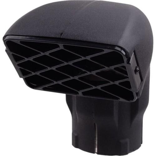 Car Auto Air Ram Snorkel Head Top 3.5'' Black Fit for Toyota Landcruiser VDJ76/78/79