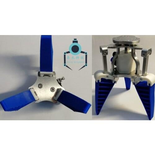 Bionic flexible manipulator fin effect mechanical claw
