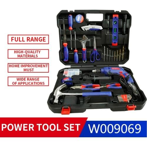 32-piece/Set Portable Power Tool Set Home Repair Hardware Tool Set W009069 Multi-function Tool Set