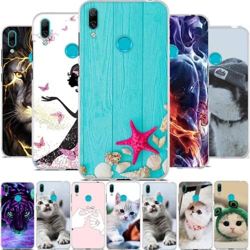 Case For Huawei Y7 Y7 Pro Y7 Prime 2019 Phone Case TPU For Huawei Enjoy 9 Protective Cover 6.26 inch Silicone Funda Capa Case