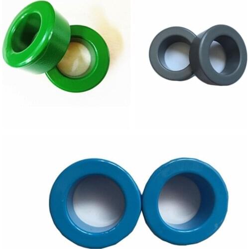 2PCS 49X32X19mm Transformer ferrite core Isolator ferrite core 49*32*19 bead cord cable EMI filter ferrite ring Green/Blue/Black