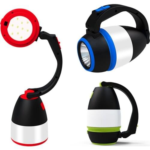 Camping Lanterns, Rechargeable, 3 Light Modes, Waterproof Tent Light, Lantern Flashlight Table Lamp for Home, Hiking, Emergency