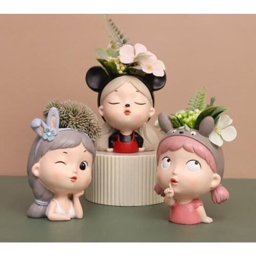 Plant Pot Multi-Meat Flowerpot Creative Personalised Meat Plant Decoration Balcony Decoration Potted Plant Macetas Groot Trumpet