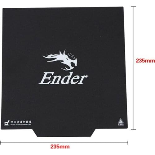 3D Printer Parts Flexible Magnetic Build Surface Plate Pads Ender-3/Ender-3 Pro/Ender-5 Heated Bed parts for MK2 MK3 Hot bed