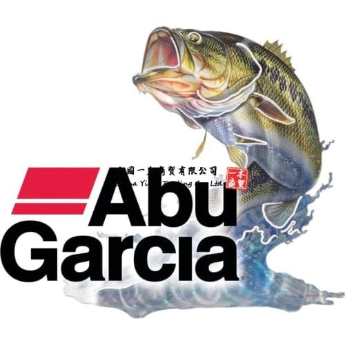 Toolbox Decals For Abu Garcia Sticker Decal Bass Fish Reel Tackle Box Label Rod Line Usa
