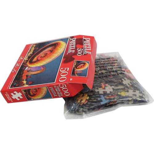 Puzzle 500 Pieces Mini Landscape Pattern Pictures Adult Reduce Stress Puzzles Children Puzzle Gifts Kids Jigsaw Educational Toys