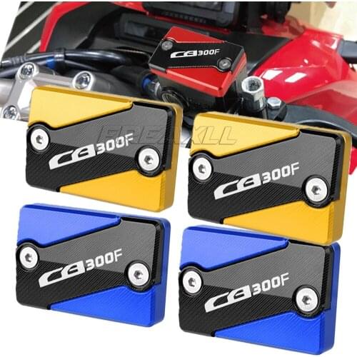 Motorcycle Front Brake Clutch Cylinder Fluid Reservoir Cover Cap For HONDA CB300F CB 300F 2015 2016 2017 Accessories CB300 F