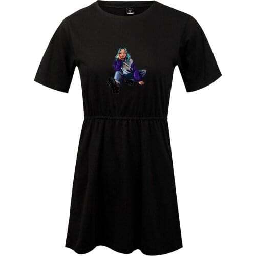 Manufacturer 2020 New Style Beabadoobee-Urban Casual Dress Womens Summer