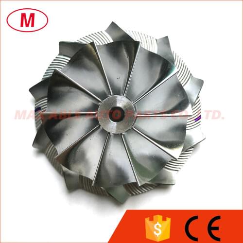 TD04HL 50.38/68.00mm 10+0 blades Performance Turbocharger Aluminum 2618/Milling/Turbo Billet compressor wheel for Cartridge