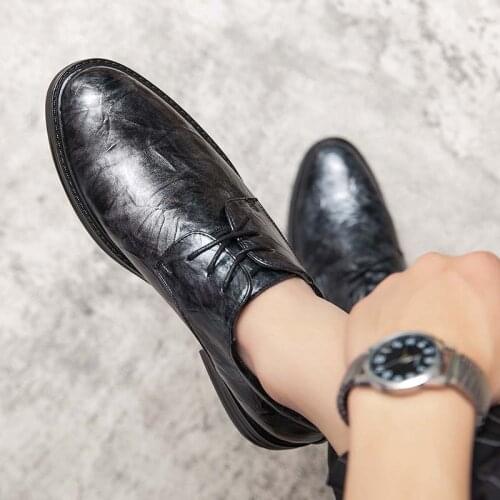 Patent Leather Shoes Wedding Dress Luxury Office Shoes Men Classic Italian Brand Prom Shoes Men Wedding Shoe