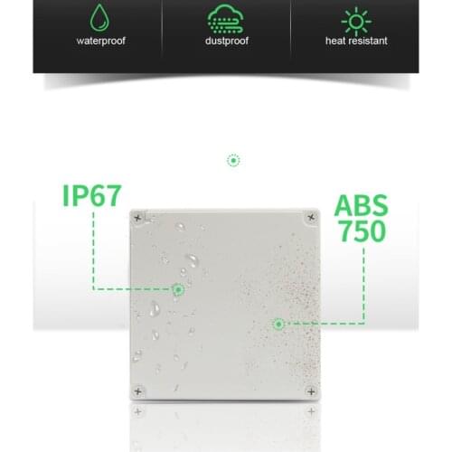ABS waterproof enclosure boxes project case outdoor junction box 95*65*55mm