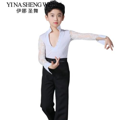 YI NA SHENG WU Latin Dance Shirts