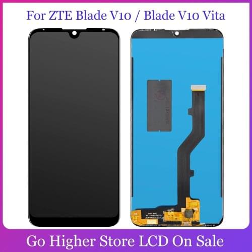 6.26 inch Lcd For ZTE Blade V10 / Blade V10 Vita LCD Touch Screen Digitizer For ZTE Blade V10 Black Color with Tools