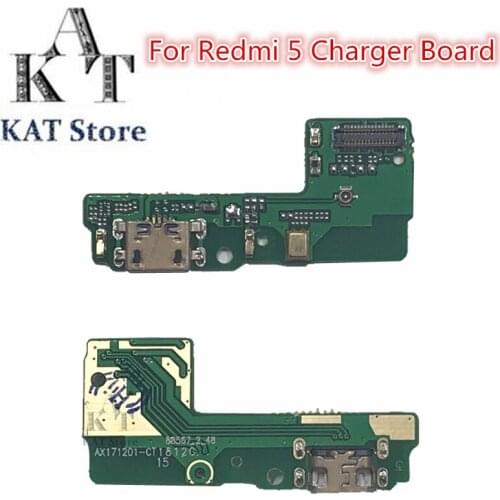 1Pcs For Redmi 5 5A Microphone USB charging Jack Port connector Board Flex Cable +Tools Replacement Parts