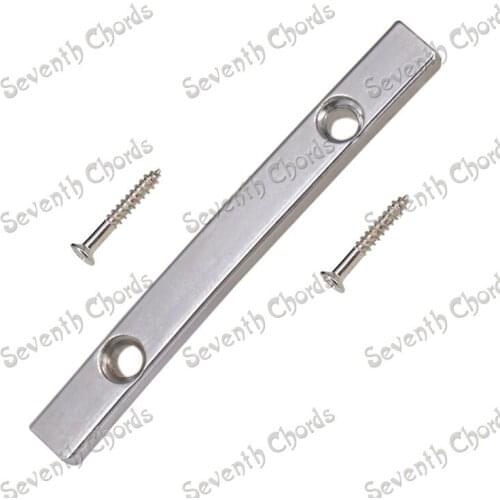 2 Pcs Chrome Brass Tremolo Systems Guitar String Retainers Bar Tension Bar For Electric Guitar./ 48.5mm