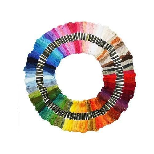 30 Colors Cross stitch thread Embroidery Thread Floss Sewing Skeins Craft DIY Bracelet