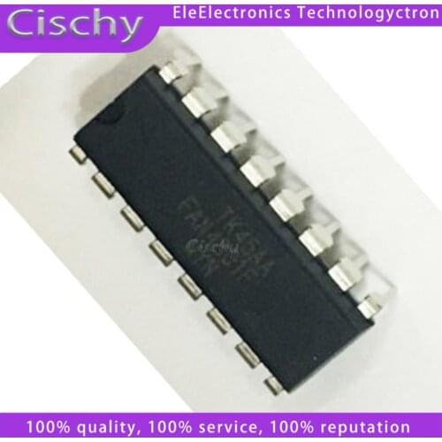 5pcs/lot FAN4801 4801 DIP-16 In Stock