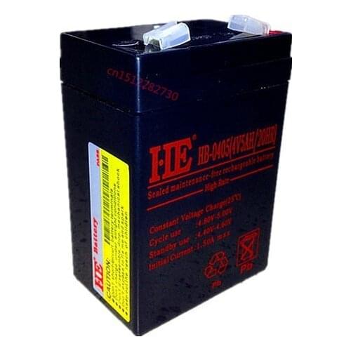 Storage Batteries 4V 5AH 20hr deep cycle lead acid battery storage battery small battery for electronic scale free shipping